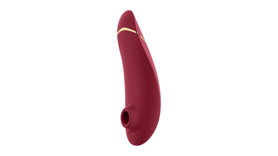 Womanizer Premium 2 Erfahrungen: zweite Farbvariante in Bordeauxrot