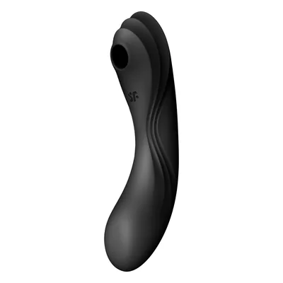 Druckwellenvibrator Vergleich: Satisfyer Curvy Trinity 4 vor weißem Hintergrund